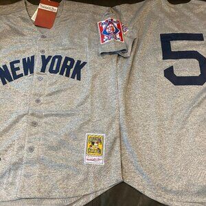 Mitchell & Ness 1939 NEW YORK YANKEES JOE DiMAGGIO JERSEY Sz M,L,XL,2X,3XL New